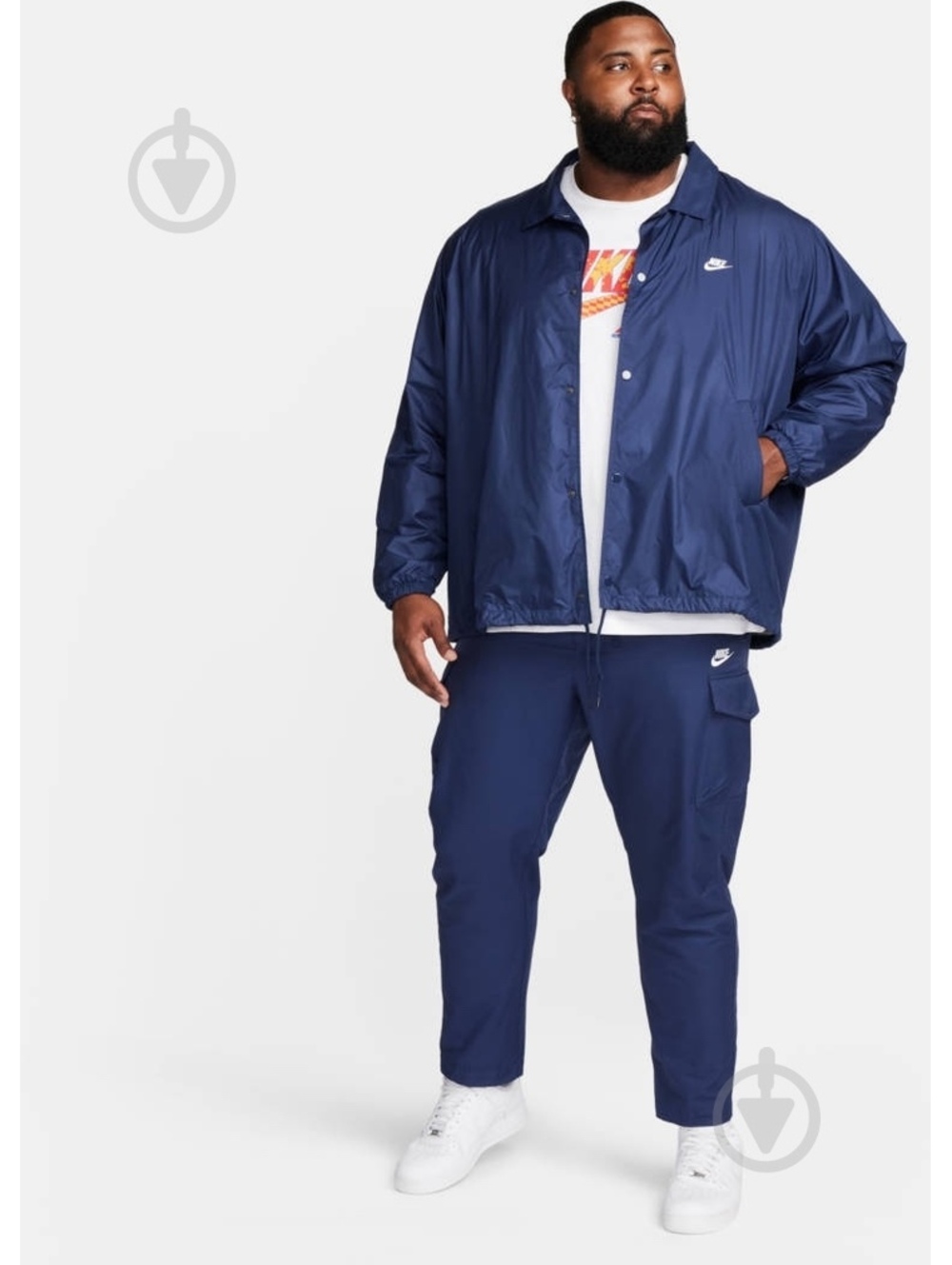 NWT New Nike Men's Club Coaches' Jacket - Large